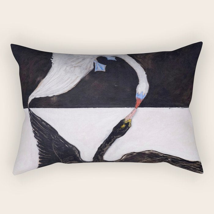 Hilma af Klint "The Swan, No. 01, Group IX-SUW" Rectangular Pillow Gallery Image 2