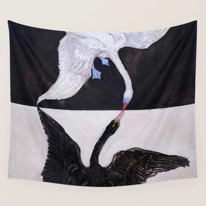 Hilma af Klint "The Swan, No. 01, Group IX-SUW" Wall Tapestry Gallery Image 1