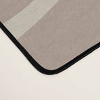 Liquid Swirl Retro Abstract Pattern in Creamy Cocoa Desk Mat Gallery Image 4