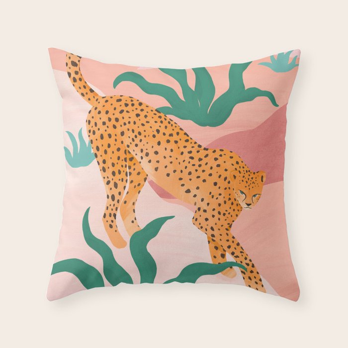 Mild Day Throw Pillow Gallery Image 1