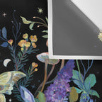 Crystals Moth Mushrooms Wall Tapestry Gallery Image 3