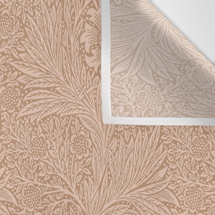 William Morris Marigold Dusky Rose Wall Tapestry Gallery Image 3