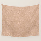 William Morris Marigold Dusky Rose Wall Tapestry Gallery Image 4