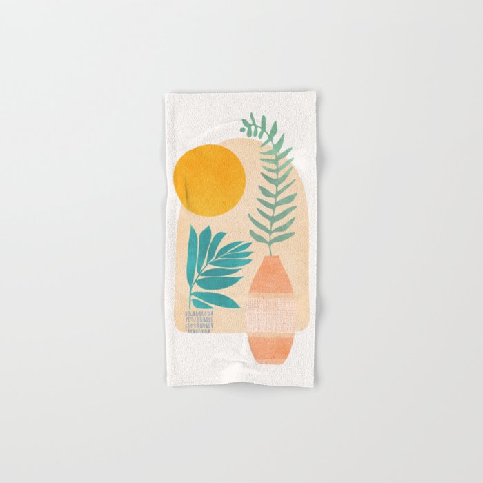 Sunny Window Garden Still Life Bath Towel Gallery Image 1