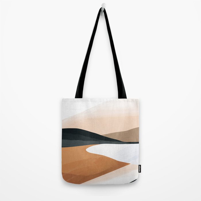 Abstract Art Landscape 15 Tote Bag Gallery Image 2