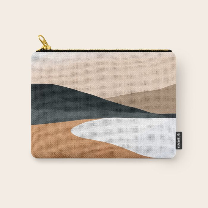 Abstract Art Landscape 15 Carry All Pouch Gallery Image 1