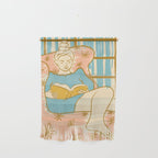 Portrait of a Woman Reading - Quiet Time 1 Wall Hanging Gallery Image 1