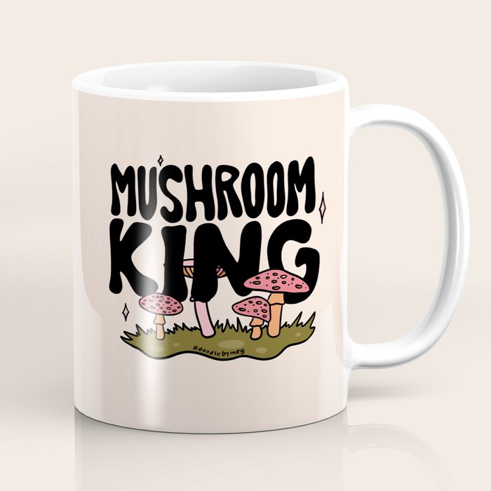 Mushroom King Coffee Mug Gallery Image 1