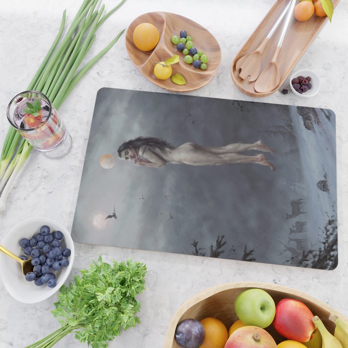 Full moon dinner Cutting Board Gallery Image 2