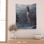 Full moon dinner Wall Tapestry Gallery Image 2