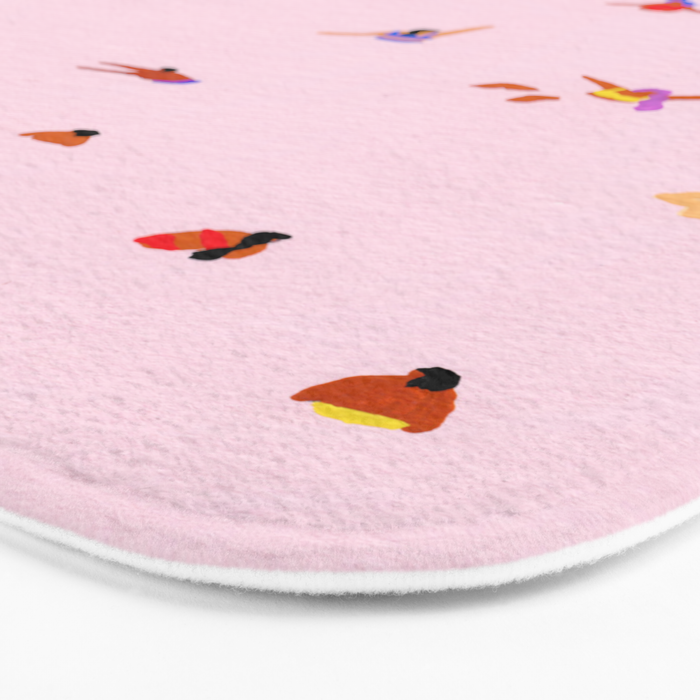 Pink! Bath Mat Gallery Image 3