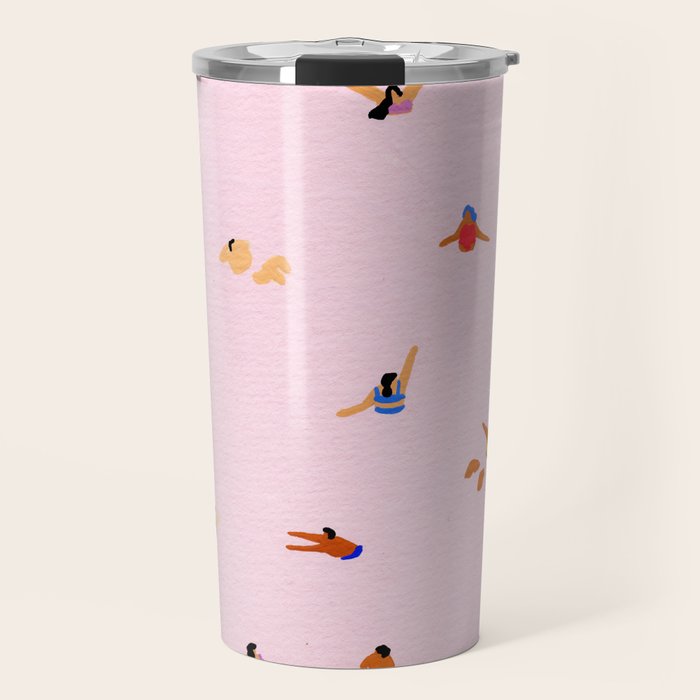 Pink! Travel Mug Gallery Image 1