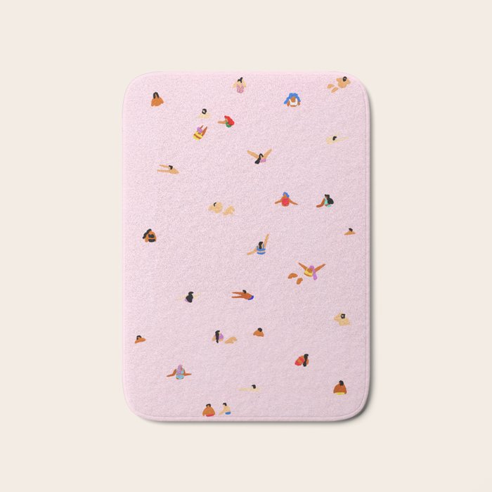 Pink! Bath Mat Gallery Image 1