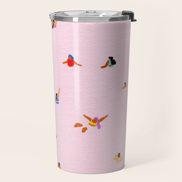 Pink! Travel Mug Gallery Image 2