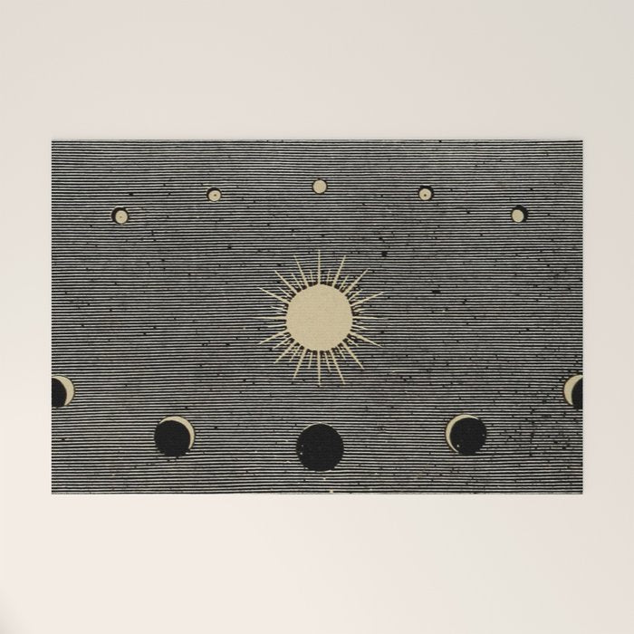 Moon Phases Welcome Mat Gallery Image 1