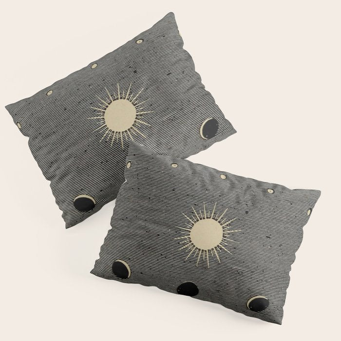 Moon Phases Pillow Sham Gallery Image 1