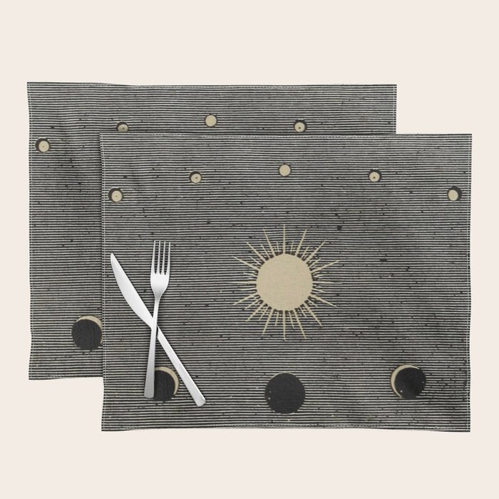 Moon Phases Placemat Gallery Image 1