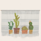 Hedgehog and Cactus (incognito) Wall Hanging Gallery Image 1