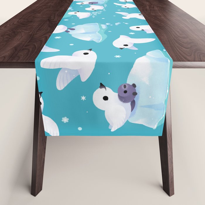 Snow petrel Table Runner Gallery Image 1