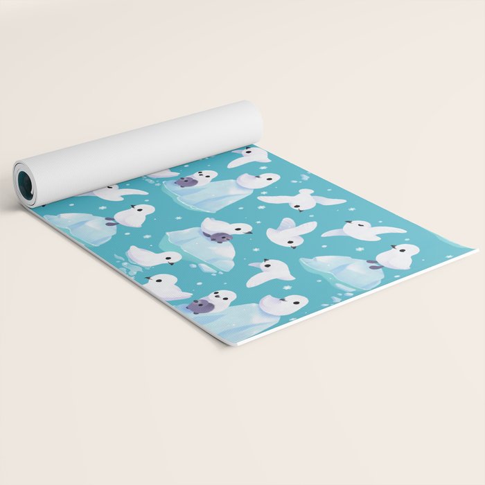 Snow petrel Yoga Mat Gallery Image 2