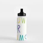 Follow your dreams hand-lettering Water Bottle Gallery Image 2