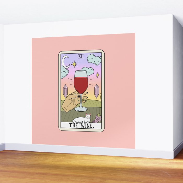 WINE READING (LIGHT) Wall Mural Gallery Image 2