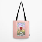 WINE READING (LIGHT) Tote Bag Gallery Image 2