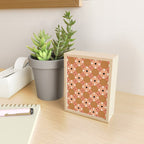 Moroccan floral rattan Mini Art Print Gallery Image 2