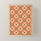 Moroccan floral rattan Mini Art Print Gallery Image 1