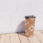 Moroccan floral rattan Travel Mug Gallery Image 4