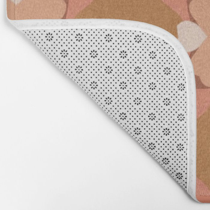 Moroccan floral rattan Bath Mat Gallery Image 2