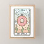 DONUT READING Mini Art Print Gallery Image 1