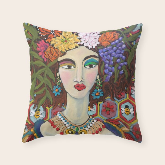 Flora Throw Pillow Gallery Image 6