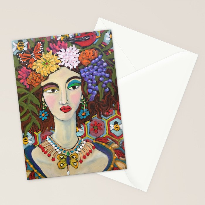 Flora Stationery Card Gallery Image 2