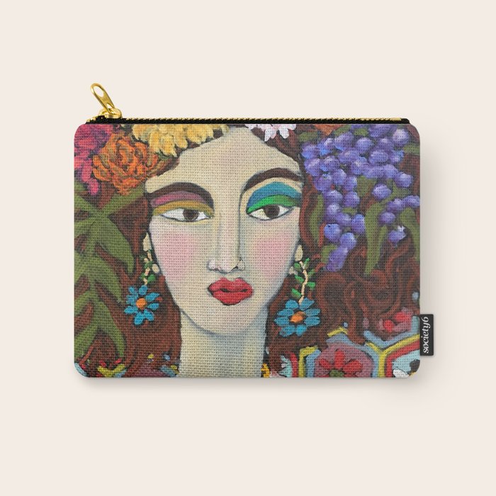 Flora Carry All Pouch Gallery Image 1