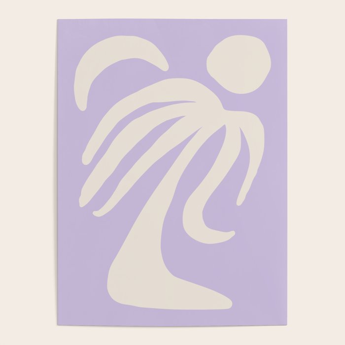 Palm Lilac Poster Gallery Image 4