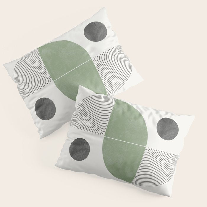 Geometric Shape 01 Pillow Sham Gallery Image 3