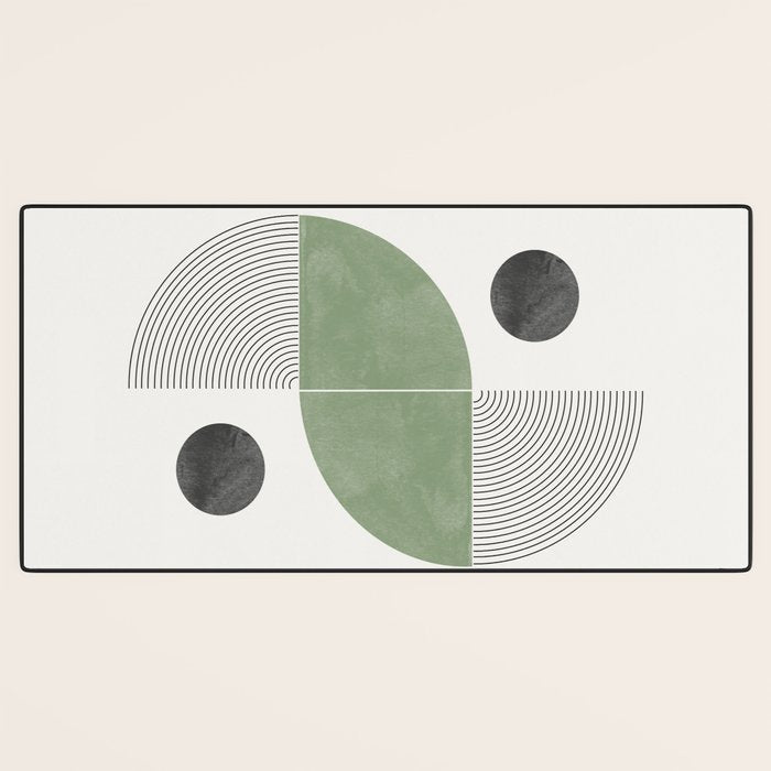 Geometric Shape 01 Desk Mat Gallery Image 3