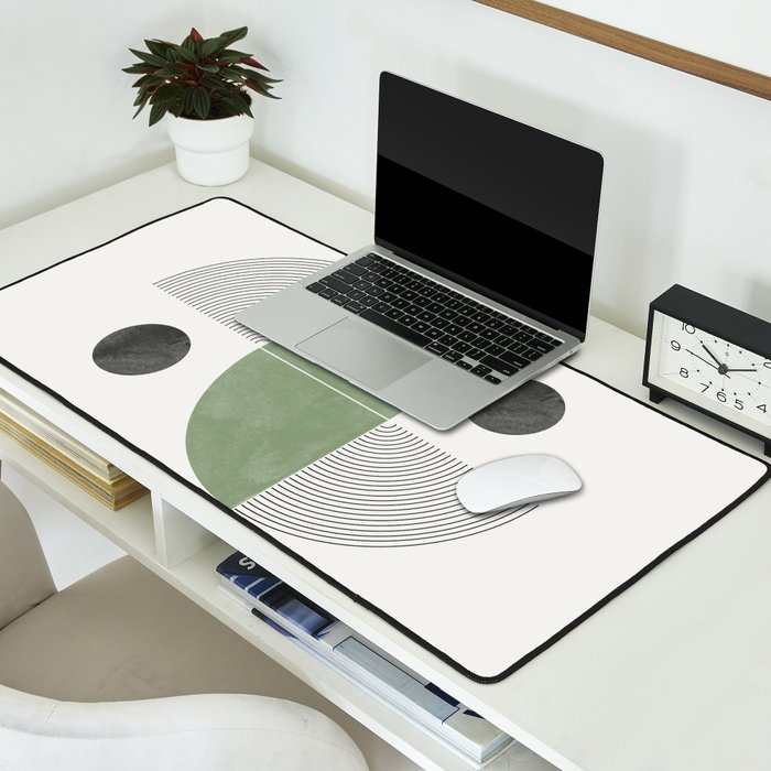 Geometric Shape 01 Desk Mat Gallery Image 2