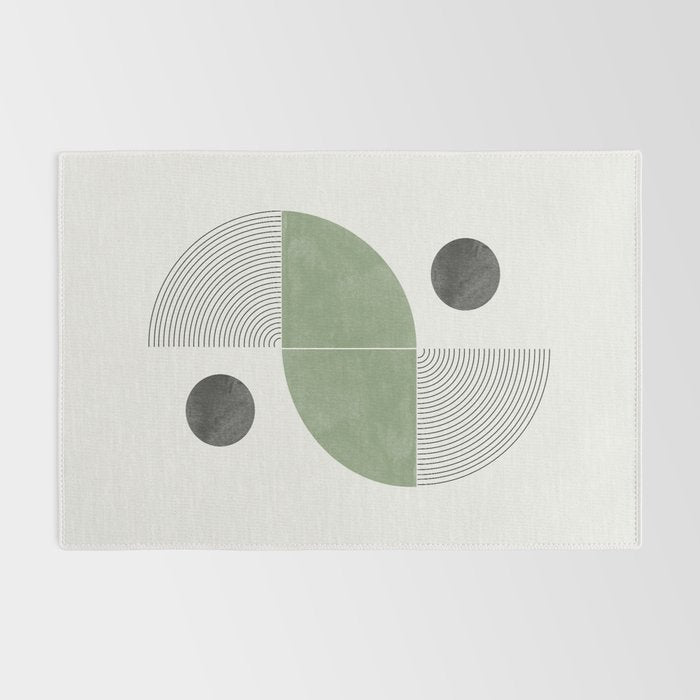 Geometric Shape 01 Rug Gallery Image 2