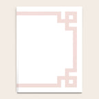 Blush Greek Key Border Notebook Gallery Image 4