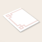 Blush Greek Key Border Notebook Gallery Image 3