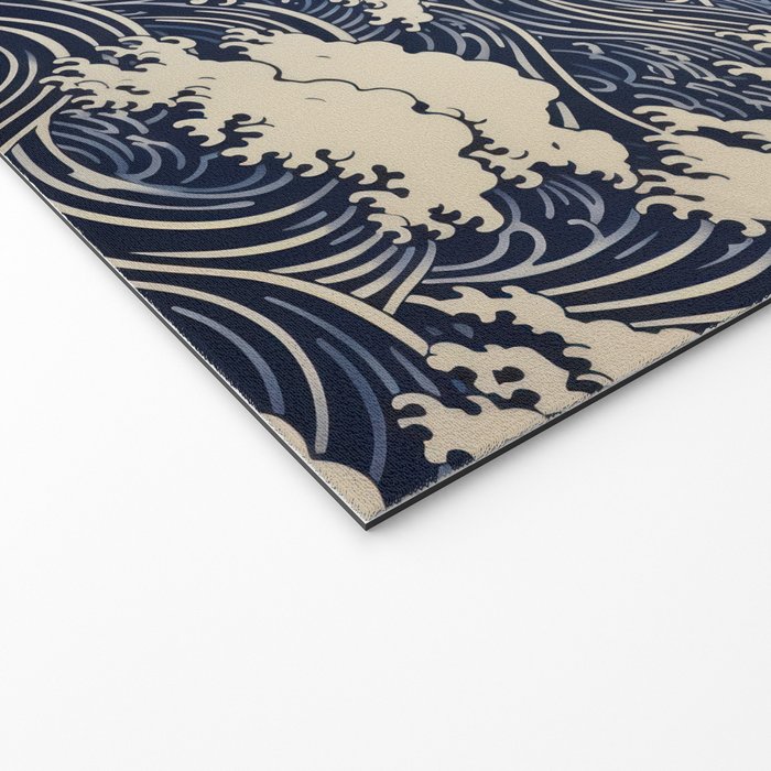 Endless Kanagawa Waves Welcome Mat Gallery Image 2