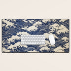 Endless Kanagawa Waves Desk Mat Gallery Image 1