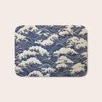 Endless Kanagawa Waves Bath Mat Gallery Image 1