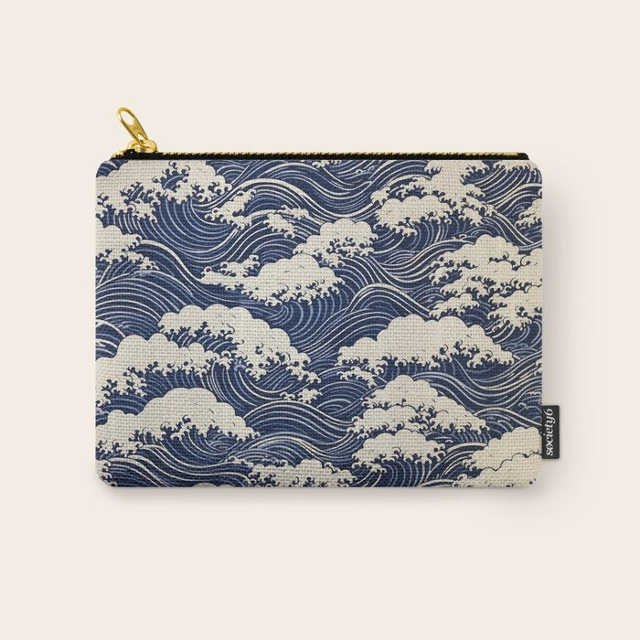 Endless Kanagawa Waves Carry All Pouch Gallery Image 1