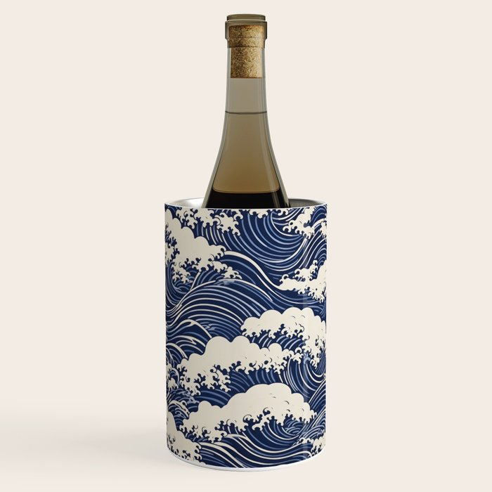Endless Kanagawa Waves Wine Chiller Gallery Image 2