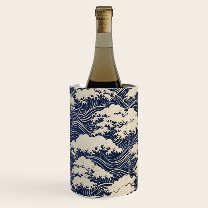 Endless Kanagawa Waves Wine Chiller Gallery Image 3