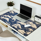 Endless Kanagawa Waves Desk Mat Gallery Image 2