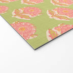 French Country Sunflower in Olive Welcome Mat Gallery Image 2